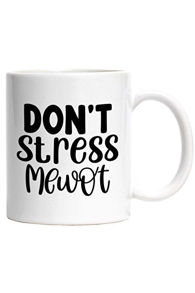 StoryGift Romania Cana cu textul "Nu ma stresa" - miauna pisica felina cu Man...