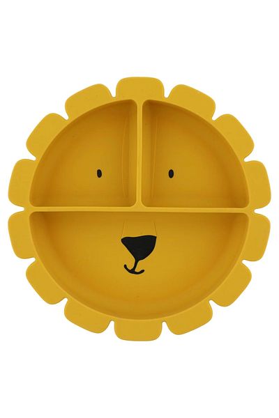 Trixie طبق مقسم من السيليكون Mr.Lion