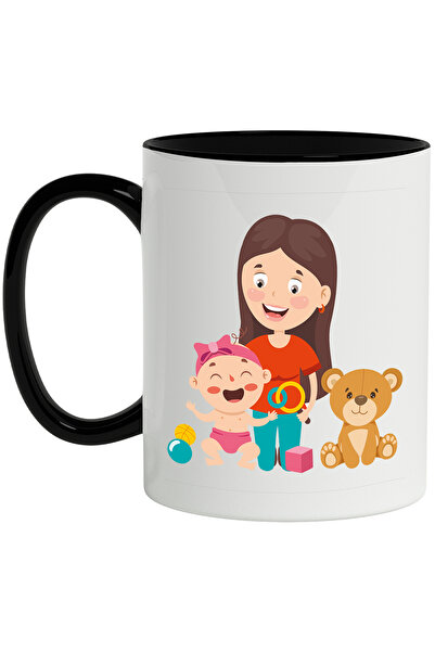 StoryGift Romania Cana Cu Mama, Parinte, Bebelus, Jucarii, Cub, Mingi, Ursule...