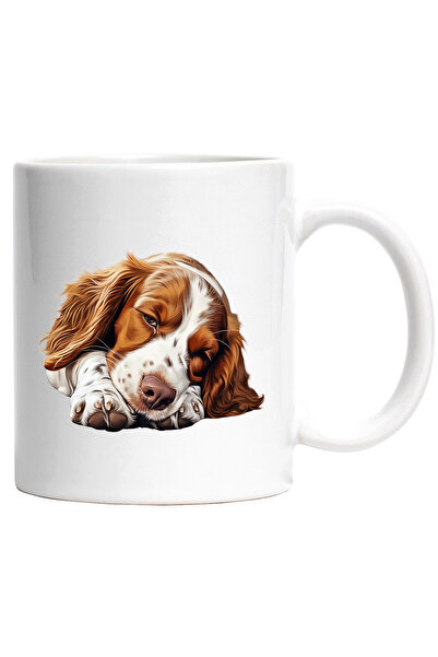 StoryGift Romania Cana cu un catel aproape adormit | ilustratie | somnoros | ...