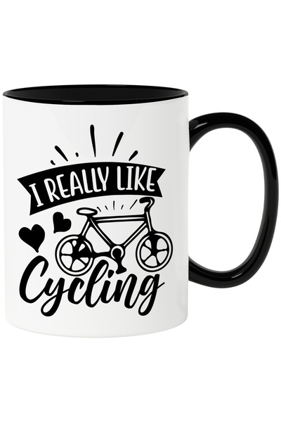 StoryGift Romania Cana cu inimioare pentru pasionatii de ciclism - bicicleta ...