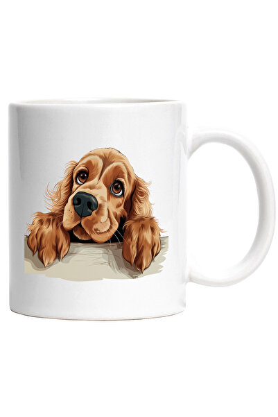 StoryGift Romania Cana cu un catel care sta atarnat pe un gard | se uita curi...