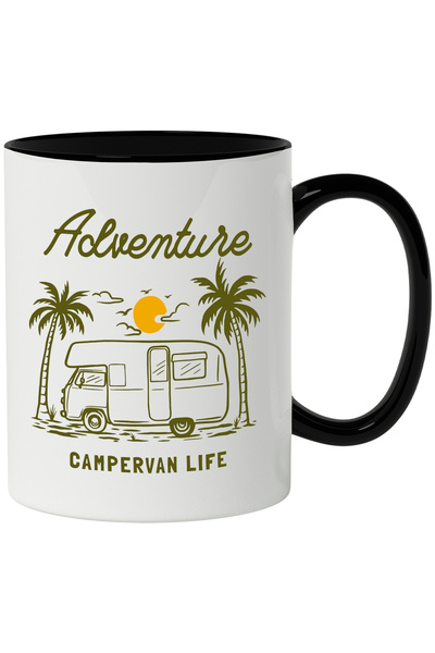 StoryGift Romania Cana Cu Mesaj In Engleza Adventure Campervan Life, Rulota, ...