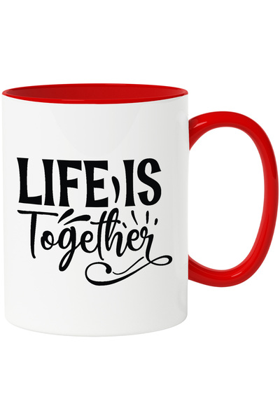 StoryGift Romania Cana cu mesajul "Life is together" - viata e impreuna cu Ma...