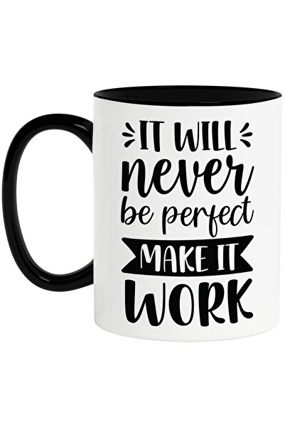 StoryGift Romania Cana cu mesaj motivational in limba engleza "It will never ...