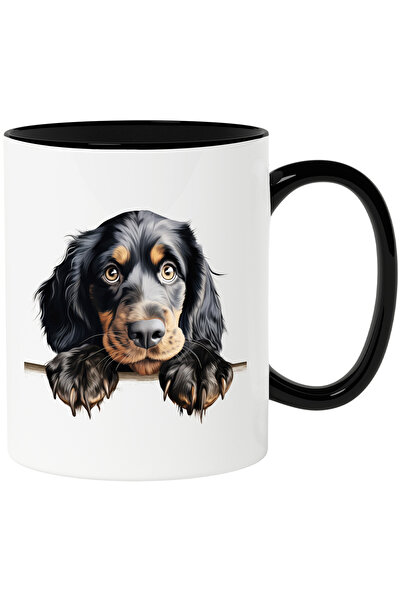 StoryGift Romania Cana cu un catel sfios | ilustratie | gheare | labute | neg...