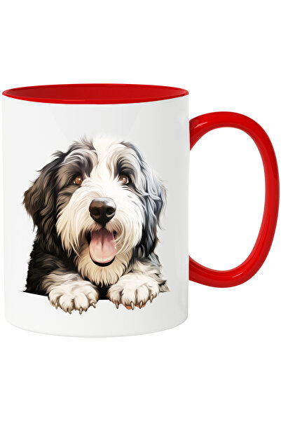 StoryGift Romania Cana cu un caine blanos care sta cu limba scoasa | ilustrat...