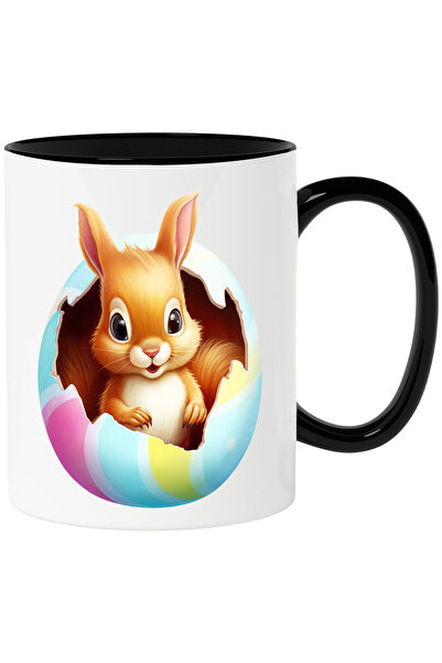 StoryGift Romania Cana cu un pui de veverita care iese dintr-un ou spart | il...