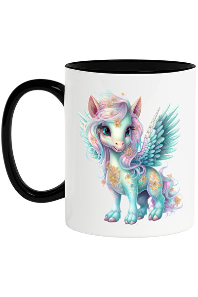 StoryGift Romania Cana cu un cal legendar | ilustratie | aripi | ca in povest...