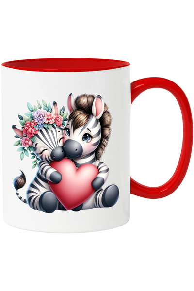 StoryGift Romania Cana cu 2 zebre care se imbratiseaza | ilustratie | tin o i...