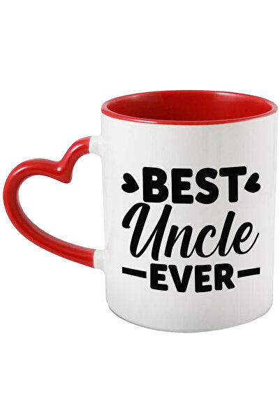 StoryGift Romania Cana cu inimioare pentru cel mai tare unchi dintotdeauna cu...