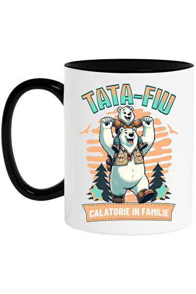 StoryGift Romania Cana cu Urs Polar Aventura Tata Si Fiu Veselie Text Calator...