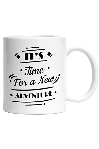 StoryGift Romania Cana Cu Mesaj In Engleza It's Time For A New Adventure, Ave...