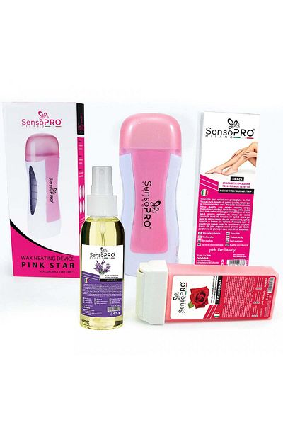 SensoPRO Milano Sensopro Professional Waxing Kit Start Pink