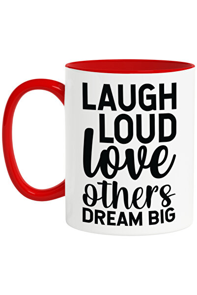 StoryGift Romania Cana cu mesaj care te indeamna sa razi tare, sa iubesti lum...