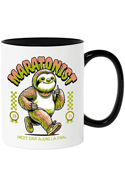 StoryGift Romania Cana cu Animal Lenes Gras Alergand Text In Limba Romana Mar...