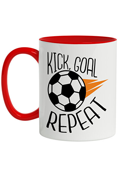 StoryGift Romania Cana Cu Mesaj In Engleza Kick Goal Repeat, Sport, Minge, Fo...