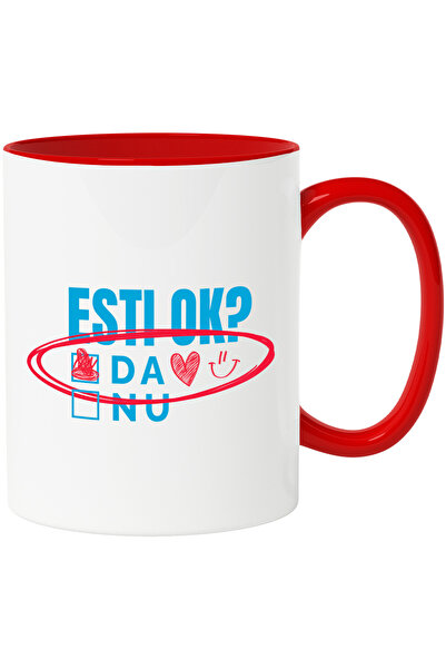 StoryGift Romania Cana cu Intrebare Cu Raspunsuri Multiple Text Esti ok? Da I...