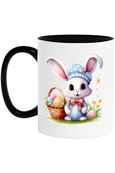 StoryGift Romania Cana cu un iepure uimit | ilustratie | vesel | cosulet cu o...