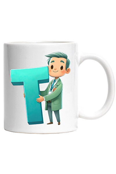 StoryGift Romania Cana cu un manager care tine litera "T" | scoala | abecedar...