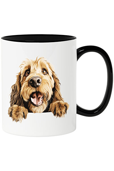 StoryGift Romania Cana cu un caine blanos cu pofta de viata | maro deschis | ...