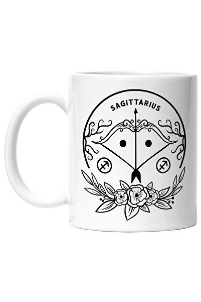 StoryGift Romania Cana cu zodia Sagetator, ilustratie, zodie, astrologie, sim...