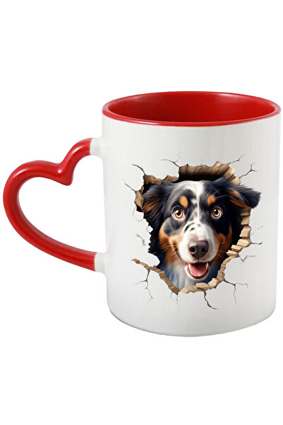 StoryGift Romania Cana Cu Catel, Portret, Zambet, Iubitori De Caini, Zid, Mul...