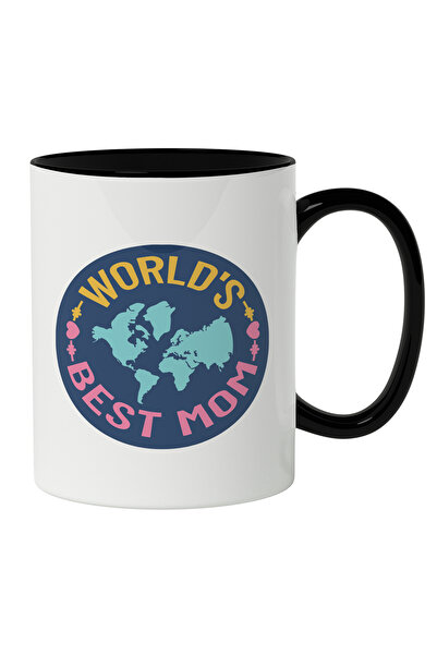 StoryGift Romania Cana Cu Text In Engleza World's Best Mom, Planeta Pamant, T...