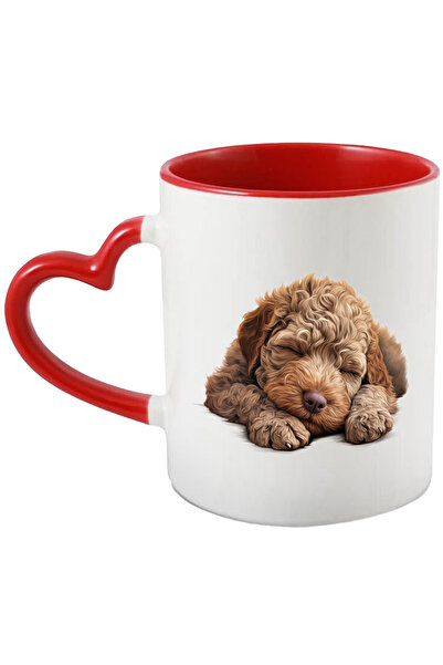 StoryGift Romania Cana cu un catelus blanos | maro | ilustratie | doarme dus ...