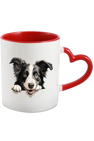 StoryGift Romania Cana cu un catel jucaus care se uita peste gard | ilustrati...