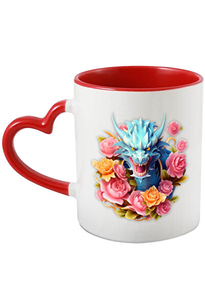 StoryGift Romania Cana cu un dragon furios, anul dragonului, China, ilustrati...