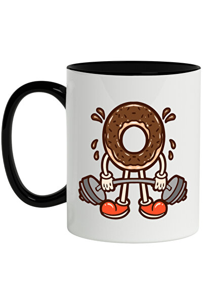 StoryGift Romania Cana Cu Gogoasa, Greutati, Sala, Sport, Gym, Mancare, Multi...