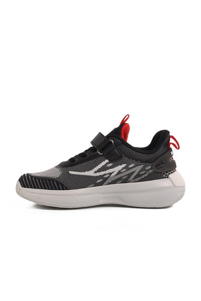 WALKWAY 1966 F Lightweight Flexible Black Children's Sports Shoes