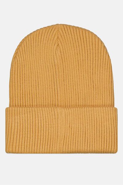 Levi's Men Brand Logo Knitted Beanie, Yellow