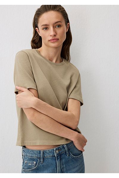 Mavi Brown Basic T-Shirt Regular Fit 1613018-70361