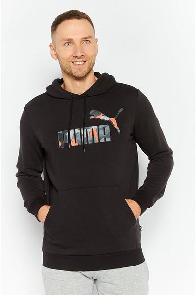 Puma Men Sportswear Fit Long Sleeve Outdoor Sweatshirt, Black