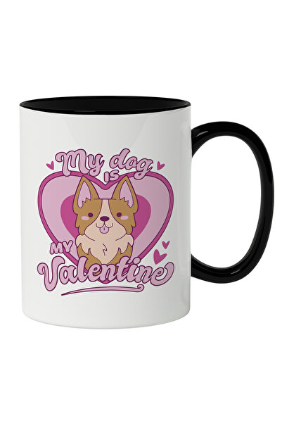 StoryGift Romania Cana Cu Caine Inimioara, Mesaj In Engleza My Dog Is My Vale...