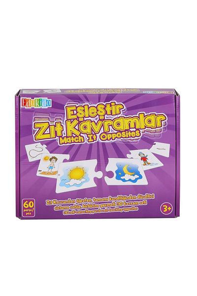 NessiWorld Edu-1012 Match Opposite Concepts -Chiva