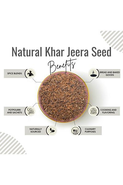 AWAFI MILL Khar Jeera | Kali Jeeri - Bottle of 100 gram / 3.5 Oz