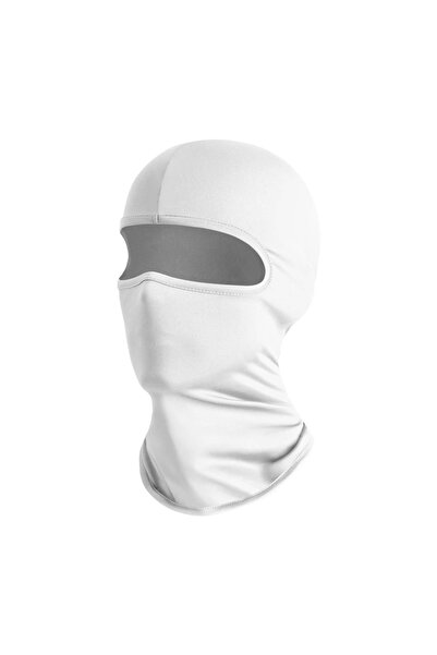 Choice1 WHITE Breathable Sunscreen Ice Silk Mask For Men And Women Motorcycle...