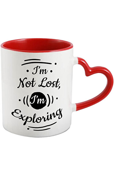 StoryGift Romania Cana Cu Mesaj In Engleza I'm Not Lost, I'm Exploring, Explo...