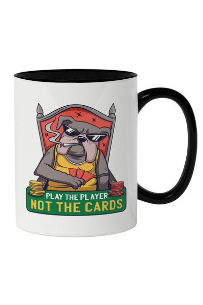 StoryGift Romania Cana Cu Bulldog Carti De Joc Poker, Text In Engleza Play Th...