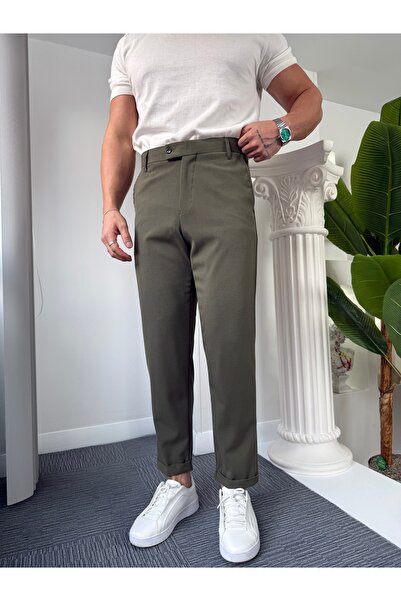 UTTBASİC Duble Paça Yarım Dil Kumaş Pantolon