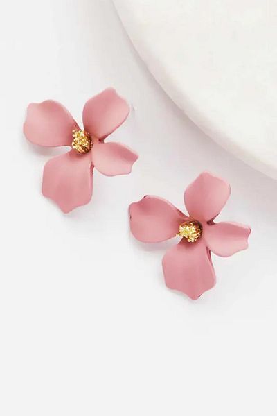 New Obsessions Elegant Floral Stud Earrings
