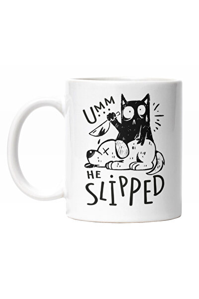 StoryGift Romania Cana Cu Pisica Neagra Cu Un Cutit Deasupra Unui Caine Mort,...