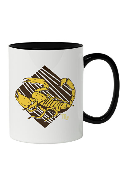 StoryGift Romania Cana Cu Semn Zodiac , Semn Simbolic Scorpion, Scorpio, Iubi...