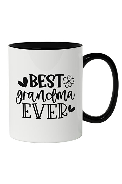 StoryGift Romania Cana Cu Text In Engleza Negru Best Grama Ever, Bunica, Cei ...