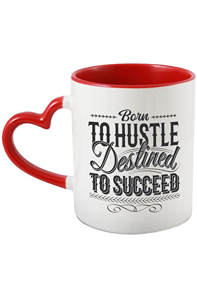 StoryGift Romania Cana Cu Mesaj Born To Hustle destined To Suceed, Succes, Mu...