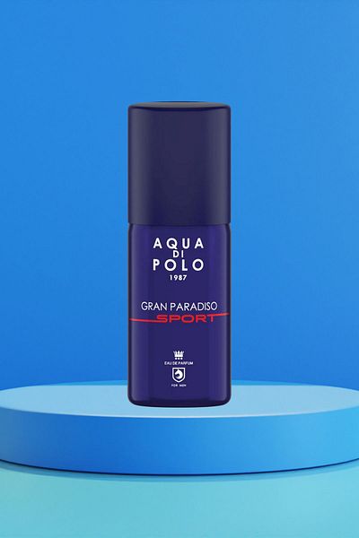Aqua Di Polo 1987 Gran Paradiso Sport 100 ml Edp Men's Perfume Metal Bottle Apca000401