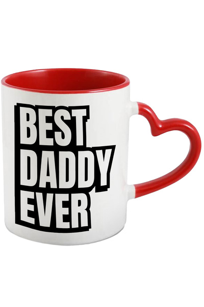 StoryGift Romania Mug with the Message in English Best Daddy Ever, The Best F...